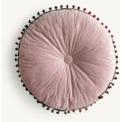 ABYSSE Coussin De Sol Coussin Chaise Style Scandinave, Coussin Rond 40cm Coussins De Jardin Coussin Sol Tatami Pour Yoga Méditation Tea Party Balcon Salon Enfant Adultes (40cm,rose Peau) - Publicité ABYSSE Coussin De Sol Coussin Chaise Style Scandinave, Coussin Rond 40cm Coussins De Jardin Coussin Sol Tatami Pour Yoga Méditation Tea Party Balcon Salon Enfant Adultes (40cm,rose Peau) - Publicité