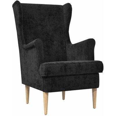 Fauteuil Noir Ares Vidaxl - Publicité Fauteuil Noir Ares Vidaxl - Publicité