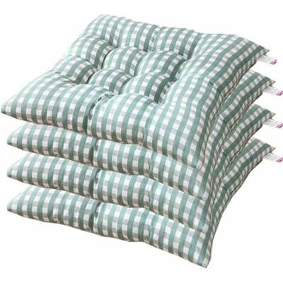 ABYSSE Coussin De Chaise 40x40 Cm, Lot De 4 Coussins (vert) - Publicité ABYSSE Coussin De Chaise 40x40 Cm, Lot De 4 Coussins (vert) - Publicité