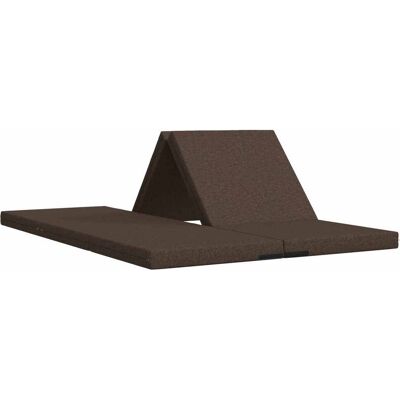 Canapé-lit Pliable 140 X 67 X 45 Cm Taupe Vidaxl - Publicité Canapé-lit Pliable 140 X 67 X 45 Cm Taupe Vidaxl - Publicité