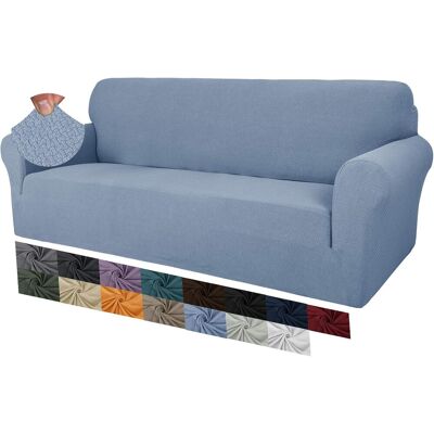 OEM 1 Housse De Canapé, Tissu Jacquard Extensible, Antidérapante, Protection Animaux, Salon 3 Places - Publicité OEM 1 Housse De Canapé, Tissu Jacquard Extensible, Antidérapante, Protection Animaux, Salon 3 Places - Publicité