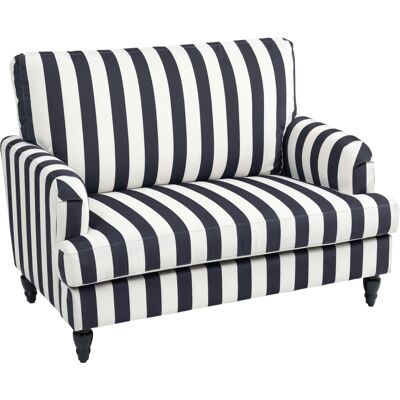 OEM Fauteuil De Salon En Velours Rayé Avec Assise Large, Design Moderne, 115x82x82 Cm, Couleurs Noir Et Blanc. Publicité OEM Fauteuil De Salon En Velours Rayé Avec Assise Large, Design Moderne, 115x82x82 Cm, Couleurs Noir Et Blanc. Publicité