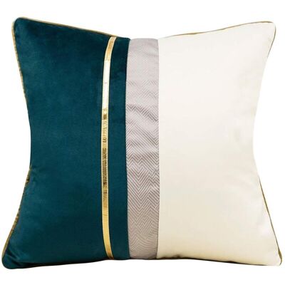 OEM Patchwork Rayé Velours Coussin Housse Canapé Salon Chambre Voiture - Publicité OEM Patchwork Rayé Velours Coussin Housse Canapé Salon Chambre Voiture - Publicité