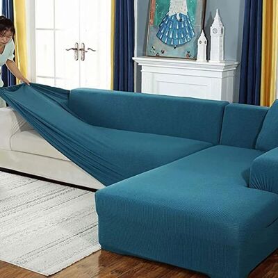 OEM 1 Housse Élastique Pour Canapé D'Angle, Base Antidérapante, Housse Pour Canapé Bleue, Protection Anti-taches, Idéale Pour Familles Avec Enfants Ou Animaux - Publicité OEM 1 Housse Élastique Pour Canapé D'Angle, Base Antidérapante, Housse Pour Canapé Bleue, Protection Anti-taches, Idéale Pour Familles Avec Enfants Ou Animaux - Publicité