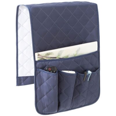 OEM Organisateur D'Accoudoir De Canapé, Organisateur De Rangement Antidérapant Pour Fauteuil Inclinable Avec 5 Poches Pour Téléphone Portable, Télévision, Télécommande, Magazines (bleu Marine) - Publicité OEM Organisateur D'Accoudoir De Canapé, Organisateur De Rangement Antidérapant Pour Fauteuil Inclinable Avec 5 Poches Pour Téléphone Portable, Télévision, Télécommande, Magazines (bleu Marine) - Publicité