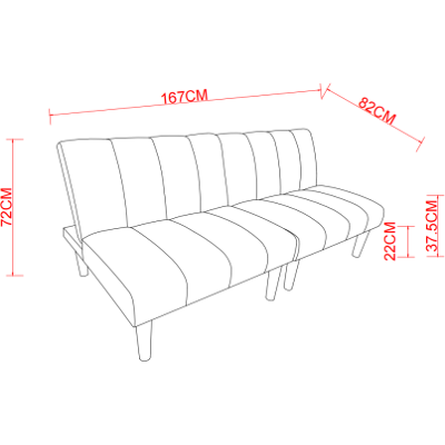 Acavallo Canapé-lit Double Convertible Avec Dossier Inclinable Trois Positions. Cette Solution De Couchage Compacte Et Pratique Est Idéale Pour Le Salon Et Le Bureau. Un Lit D'Appoint Moderne, Conçu Pour Les P - Publicité Acavallo Canapé-lit Double Convertible Avec Dossier Inclinable Trois Positions. Cette Solution De Couchage Compacte Et Pratique Est Idéale Pour Le Salon Et Le Bureau. Un Lit D'Appoint Moderne, Conçu Pour Les P - Publicité