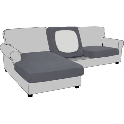 OEM Housse De Coussin Extensible De Canapé Housse De Protection Pour Meubles Housse De Siège De Canapé Couvre Pour Canapé Protege De Meubles Antipoussière (grand 2 Places,gris Foncé)-dou - Publicité OEM Housse De Coussin Extensible De Canapé Housse De Protection Pour Meubles Housse De Siège De Canapé Couvre Pour Canapé Protege De Meubles Antipoussière (grand 2 Places,gris Foncé)-dou - Publicité
