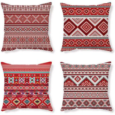 OEM Housses De Coussin Taie D Oreiller Coussin Ethnique Taie D Oreiller Rouge Housse De Coussin Abstrait Housse Coussin Lin Coussin Geometrique Taie Oreiller 45x45 Lot De 4 Pour Canapé Chambre Maison - Publicité OEM Housses De Coussin Taie D Oreiller Coussin Ethnique Taie D Oreiller Rouge Housse De Coussin Abstrait Housse Coussin Lin Coussin Geometrique Taie Oreiller 45x45 Lot De 4 Pour Canapé Chambre Maison - Publicité