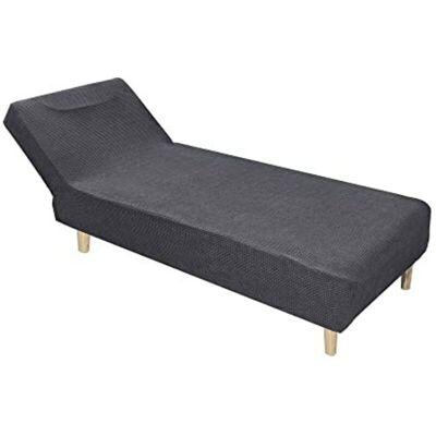 Scotch Housse De Chaise Longue Extensible Sans Accoudoirs, Étanche Housse Méridienne Douce Moderne Pour Salon Chambre À Coucher Intérieure Fauteuil Inclinable Protecteur (1pc,gris Foncé) - Publicité Scotch Housse De Chaise Longue Extensible Sans Accoudoirs, Étanche Housse Méridienne Douce Moderne Pour Salon Chambre À Coucher Intérieure Fauteuil Inclinable Protecteur (1pc,gris Foncé) - Publicité