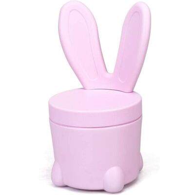 URSUS Tabouret De Rangement Pour Enfant En Forme De Lapin, Pouf Coffres De Rangement Avec Couvercle Amovible En Plastique, Convient À Chambre Des Enfants, La Maternelle, Mignon (rose) - Publicité URSUS Tabouret De Rangement Pour Enfant En Forme De Lapin, Pouf Coffres De Rangement Avec Couvercle Amovible En Plastique, Convient À Chambre Des Enfants, La Maternelle, Mignon (rose) - Publicité
