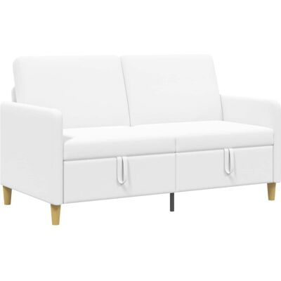 Sofa Avec Rangement Blanc 152 X 78 X 87 Cm Polyester Vidaxl - Publicité Sofa Avec Rangement Blanc 152 X 78 X 87 Cm Polyester Vidaxl - Publicité