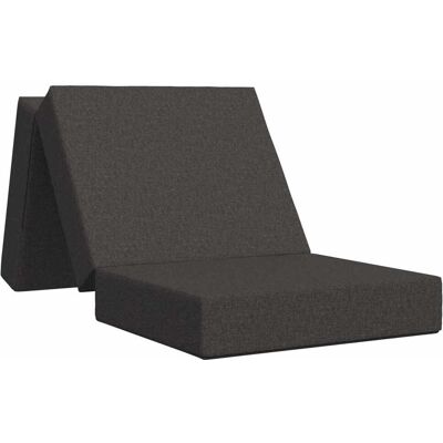 Canapé-lit Pliable 90 X 63 X 45 Cm Gris Foncé Vidaxl - Publicité Canapé-lit Pliable 90 X 63 X 45 Cm Gris Foncé Vidaxl - Publicité