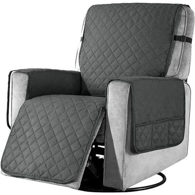 Scotch Housse De Fauteuil Relax Matelassé Couvre Fauteuil Inclinable Doux Protecteur Canapé 1 Place Antidérapant Pour Animaux De Compagnie Pour Chaise Canapé Décorative (gris Foncé S) - Publicité Scotch Housse De Fauteuil Relax Matelassé Couvre Fauteuil Inclinable Doux Protecteur Canapé 1 Place Antidérapant Pour Animaux De Compagnie Pour Chaise Canapé Décorative (gris Foncé S) - Publicité