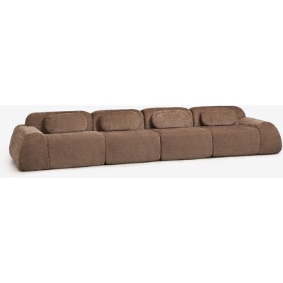 Canapé Modulaire 4 Pièces En Chenille Emballé Sous Vide Merida Sklum - Publicité Canapé Modulaire 4 Pièces En Chenille Emballé Sous Vide Merida Sklum - Publicité