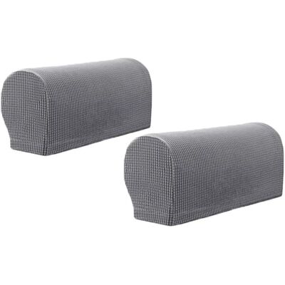OEM Lot De 2 Housses D'Accoudoirs En Tissu Extensible Élasthanne Imperméable Antidérapant Pour Fauteuils, Canapés, Fauteuils Inclinables (gris Clair)-dou - Publicité OEM Lot De 2 Housses D'Accoudoirs En Tissu Extensible Élasthanne Imperméable Antidérapant Pour Fauteuils, Canapés, Fauteuils Inclinables (gris Clair)-dou - Publicité