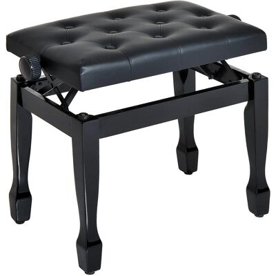 OEM Tabouret De Piano , Réglable En Hauteur, Avec Coussin En Similicuir, Pour Piano Et Clavier, 64 X 35 X 45-55 Cm, Noir - Publicité OEM Tabouret De Piano , Réglable En Hauteur, Avec Coussin En Similicuir, Pour Piano Et Clavier, 64 X 35 X 45-55 Cm, Noir - Publicité