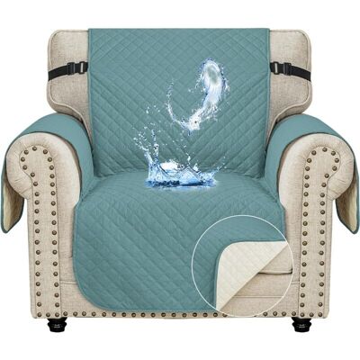 OEM Ystyle Housse Canapé 1 Place 60cm - Impermeable Housse De Canapé Avec Accoudoirs, Universelle Housse Canape Protege Canape Chat Chiens Griffures Antidérapante, Bleu Clair-dou - Publicité OEM Ystyle Housse Canapé 1 Place 60cm - Impermeable Housse De Canapé Avec Accoudoirs, Universelle Housse Canape Protege Canape Chat Chiens Griffures Antidérapante, Bleu Clair-dou - Publicité