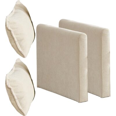 OEM Accoudoirs Uniquement Pour Canapé Cloud, Canapé D'Angle Moderne, Idéal Pour Salon, Chambre Et Appartement, Coussin D'Assise Double Couche Confortable, Tissu Chenille Respirant, Beige - Publicité OEM Accoudoirs Uniquement Pour Canapé Cloud, Canapé D'Angle Moderne, Idéal Pour Salon, Chambre Et Appartement, Coussin D'Assise Double Couche Confortable, Tissu Chenille Respirant, Beige - Publicité