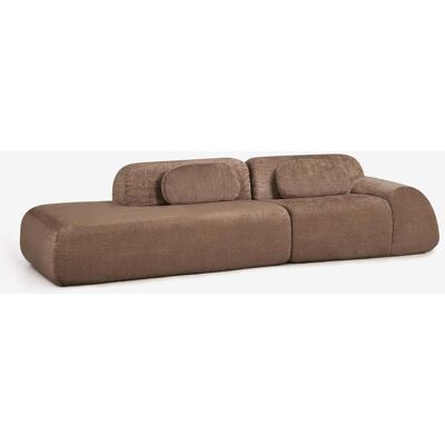 Canapé D'Angle Modulaire 2 Pièces Avec Méridienne Gauche En Chenille Emballé Sous Vide Merida Sklum - Publicité Canapé D'Angle Modulaire 2 Pièces Avec Méridienne Gauche En Chenille Emballé Sous Vide Merida Sklum - Publicité