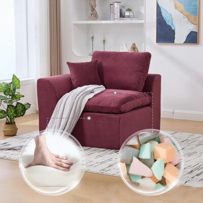 OEM Canapé Minimaliste Moderne En Tissu, Canapé Une Place Pour Salon, Fauteuil Moelleux Et Confortable, Coussins Inclus (en Option). Canapé Décontracté De Style Scandinave. Nous Recommandons L'Achat De - Publicité OEM Canapé Minimaliste Moderne En Tissu, Canapé Une Place Pour Salon, Fauteuil Moelleux Et Confortable, Coussins Inclus (en Option). Canapé Décontracté De Style Scandinave. Nous Recommandons L'Achat De - Publicité