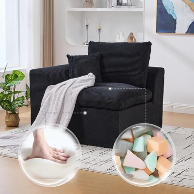 OEM Canapé Minimaliste Moderne En Tissu, Canapé Une Place Pour Salon, Fauteuil Moelleux Et Confortable, Coussins Inclus (en Option). Canapé Décontracté De Style Scandinave. Nous Recommandons L'Achat De - Publicité OEM Canapé Minimaliste Moderne En Tissu, Canapé Une Place Pour Salon, Fauteuil Moelleux Et Confortable, Coussins Inclus (en Option). Canapé Décontracté De Style Scandinave. Nous Recommandons L'Achat De - Publicité