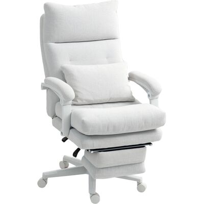 DEVOKO Banc Rembourré, En Lin, Blanc Crème, Réglable, Avec Repose-pieds, Pour Salon Chambre Entrée, Assise Confortable, Pour Entrée Salon Chambre - Publicité DEVOKO Banc Rembourré, En Lin, Blanc Crème, Réglable, Avec Repose-pieds, Pour Salon Chambre Entrée, Assise Confortable, Pour Entrée Salon Chambre - Publicité