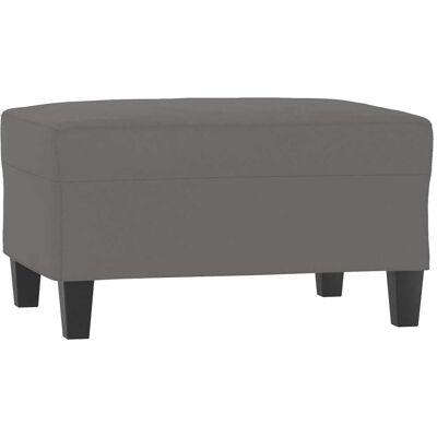 DESIGN IN Repose-pied Gris Foncé 70x55x41 Cm Tissu Microfibre - Publicité DESIGN IN Repose-pied Gris Foncé 70x55x41 Cm Tissu Microfibre - Publicité