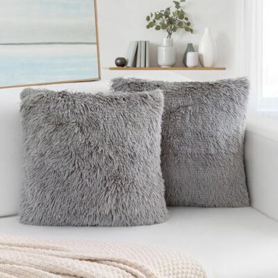 OEM Lot De 2 Housse De Coussin,housse De Coussins De Canapé, Coussin Décoratif Housse Moelleux Doux, Carré Housse Coussin Canapé Pour Salon Canapé Chambre Voiture,40 X 40 Cm (gris) - Publicité OEM Lot De 2 Housse De Coussin,housse De Coussins De Canapé, Coussin Décoratif Housse Moelleux Doux, Carré Housse Coussin Canapé Pour Salon Canapé Chambre Voiture,40 X 40 Cm (gris) - Publicité