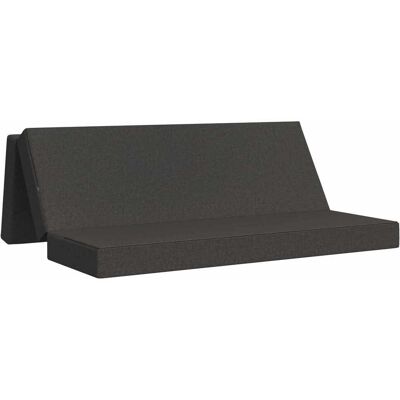 Canapé-lit Pliable 180 X 67 X 45 Cm Gris Foncé Vidaxl - Publicité Canapé-lit Pliable 180 X 67 X 45 Cm Gris Foncé Vidaxl - Publicité