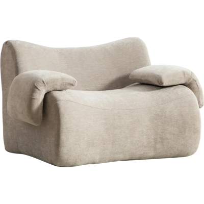 SANS MARQUE Fauteuil Relax En Tissu Chenille,canapé Modulaire Sans Montage 30d Mousse Haute Résilience,base Antidérapante,gris - Publicité SANS MARQUE Fauteuil Relax En Tissu Chenille,canapé Modulaire Sans Montage 30d Mousse Haute Résilience,base Antidérapante,gris - Publicité