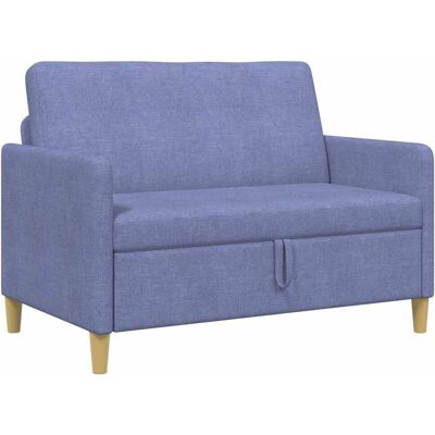 Sofa Avec Rangement Bleu Denim 122 X 78 X 87 Cm Polyester Vidaxl - Publicité Sofa Avec Rangement Bleu Denim 122 X 78 X 87 Cm Polyester Vidaxl - Publicité
