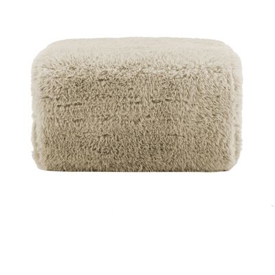 VIVACASA Pouf Aviana En Peluche Kaki Clair Repose-pieds Moelleux Déco Élégante Pour Intérieur Moderne - Publicité VIVACASA Pouf Aviana En Peluche Kaki Clair Repose-pieds Moelleux Déco Élégante Pour Intérieur Moderne - Publicité