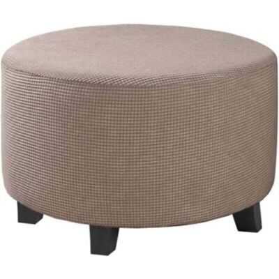 SANS MARQUE Housse De Pouf En Jacquard Extensible (gris, Petit), Housse De Repose-pieds, Housse De Protection De Meubles, Housse De Tabouret Avec Fond Élastique Antidét - Publicité SANS MARQUE Housse De Pouf En Jacquard Extensible (gris, Petit), Housse De Repose-pieds, Housse De Protection De Meubles, Housse De Tabouret Avec Fond Élastique Antidét - Publicité