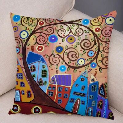 OEM Taies D'Oreiller En Coton Et Lin, Décoration Intérieure, Chambre, Style Campagne Rétro, Coussins De Canapé Urbains Colorés, Taies D'Oreiller Motif Voiture Et Maison De Dessin Animé - Publicité OEM Taies D'Oreiller En Coton Et Lin, Décoration Intérieure, Chambre, Style Campagne Rétro, Coussins De Canapé Urbains Colorés, Taies D'Oreiller Motif Voiture Et Maison De Dessin Animé - Publicité