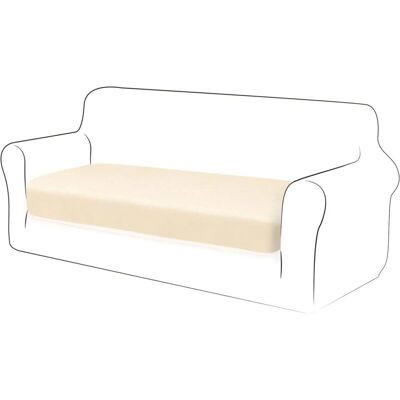 Melissa Housse De Coussin Velours Coussin De Canapé Housse De Protection Pour Meubles Housse De Siège De Canapé Pour Canapé Housse De Coussin Velours 2 Place Pour Chaise (blanc Ivoire) - Publicité Melissa Housse De Coussin Velours Coussin De Canapé Housse De Protection Pour Meubles Housse De Siège De Canapé Pour Canapé Housse De Coussin Velours 2 Place Pour Chaise (blanc Ivoire) - Publicité