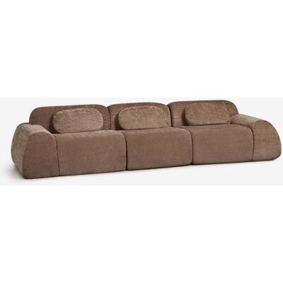 Canapé Modulaire 3 Pièces En Chenille Emballé Sous Vide Merida Sklum - Publicité Canapé Modulaire 3 Pièces En Chenille Emballé Sous Vide Merida Sklum - Publicité