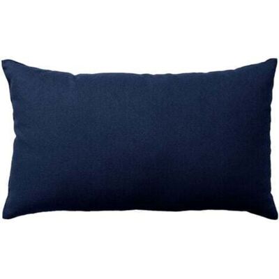 OEM Coussin Non Déhoussable En Coton Uni Bleu Marine 30x50 Cm-dou - Publicité OEM Coussin Non Déhoussable En Coton Uni Bleu Marine 30x50 Cm-dou - Publicité