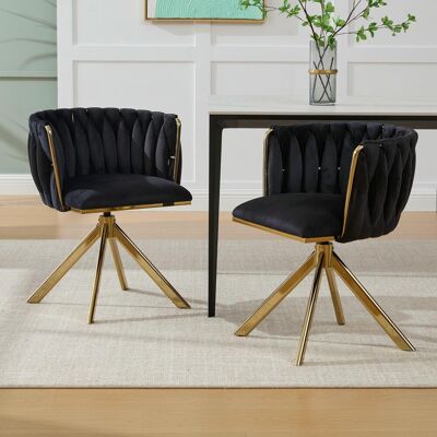 OEM Fauteuil En Velours Avec Structure Métallique Robuste, Fonction Pivotante À 180°, Ergonomie Respectueuse Du Dos Et Luxe D'Une Douceur Veloutée Pour Une Utilisation Flexible Entre Salon, Boudoir Et Esp - Publicité OEM Fauteuil En Velours Avec Structure Métallique Robuste, Fonction Pivotante À 180°, Ergonomie Respectueuse Du Dos Et Luxe D'Une Douceur Veloutée Pour Une Utilisation Flexible Entre Salon, Boudoir Et Esp - Publicité