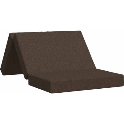 Canapé-lit Pliable 100 X 67 X 45 Cm Taupe Vidaxl - Publicité Canapé-lit Pliable 100 X 67 X 45 Cm Taupe Vidaxl - Publicité