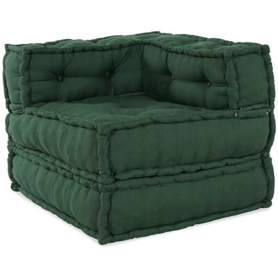 Maison Exclusive - Canapé Modulaire Vert 70x70x54 Tissu - Publicité Maison Exclusive - Canapé Modulaire Vert 70x70x54 Tissu - Publicité