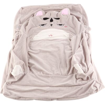 HEAT Canapé Pliable 2 En 1 Pour Enfants, Coussin En Peluche, Joli Fauteuil Pour Enfants - Publicité HEAT Canapé Pliable 2 En 1 Pour Enfants, Coussin En Peluche, Joli Fauteuil Pour Enfants - Publicité