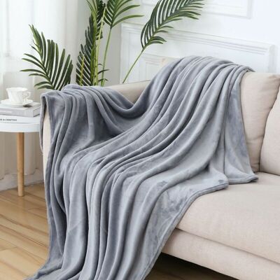 OEM Plaid Polaire 150x200 Plaid Canape Grande Taille Plaid Grande Taille En Flanelle Couverture Polaire 150x200cm Plaid Polaire - Couvre Lit Touché Ultra Doux -(lavable, Gris) - Publicité OEM Plaid Polaire 150x200 Plaid Canape Grande Taille Plaid Grande Taille En Flanelle Couverture Polaire 150x200cm Plaid Polaire - Couvre Lit Touché Ultra Doux -(lavable, Gris) - Publicité