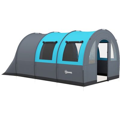 OEM Canapé Convertible 2 Places À Dossier Ajustable Sur 5 Niveaux, 2 Coussins Rembourrés, Revêtement Velours, Bleu - Publicité OEM Canapé Convertible 2 Places À Dossier Ajustable Sur 5 Niveaux, 2 Coussins Rembourrés, Revêtement Velours, Bleu - Publicité