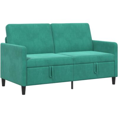 Sofa Avec Rangement Turquoise 152 X 78 X 87 Cm Polyester Vidaxl - Publicité Sofa Avec Rangement Turquoise 152 X 78 X 87 Cm Polyester Vidaxl - Publicité