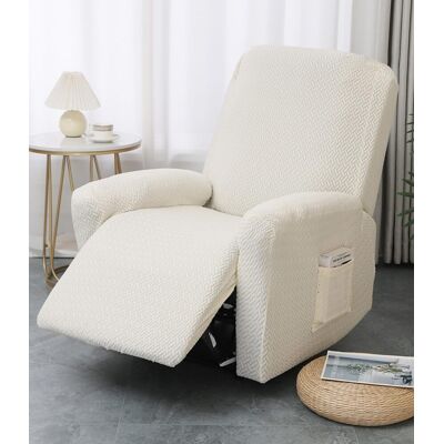 OEM 4 Pièces Housse De Fauteuil Relax, Jacquard Extensible Avec Poches, Protection 360 Degrés Pour Canapé Électrique Et Manuel - Publicité OEM 4 Pièces Housse De Fauteuil Relax, Jacquard Extensible Avec Poches, Protection 360 Degrés Pour Canapé Électrique Et Manuel - Publicité