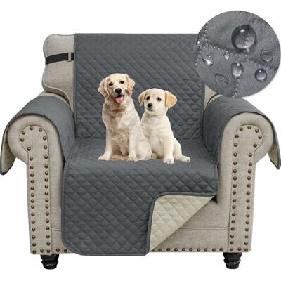 NO BRAND Pair - Housse Canapé 1 Place, Impermeable Housse De Canapé Avec Accoudoirs, Protege Canape Chat Chiens Griffures Antidérapante - Publicité NO BRAND Pair - Housse Canapé 1 Place, Impermeable Housse De Canapé Avec Accoudoirs, Protege Canape Chat Chiens Griffures Antidérapante - Publicité