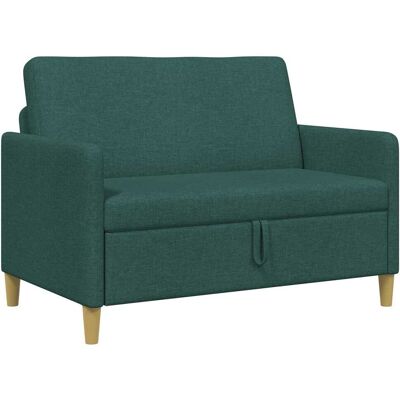 Sofa Avec Rangement Vert Foncé 122 X 78 X 87 Cm Polyester Vidaxl - Publicité Sofa Avec Rangement Vert Foncé 122 X 78 X 87 Cm Polyester Vidaxl - Publicité