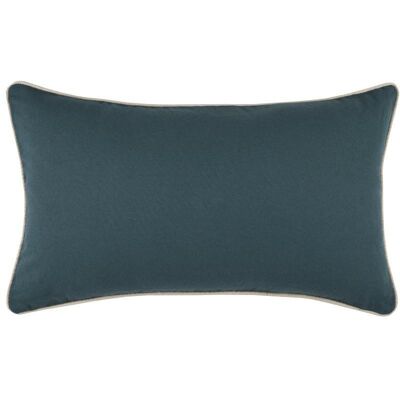 OEM Coussin Duo 30x50 Bleu Cobalt Beige Clair - Publicité OEM Coussin Duo 30x50 Bleu Cobalt Beige Clair - Publicité