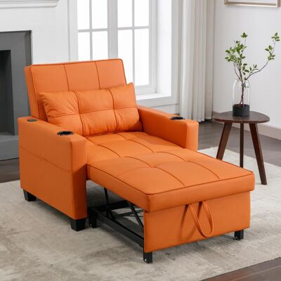 OEM Ce Canapé-lit Extensible 3 En 1 Est Équipé D'Un Porte-gobelet Et D'Un Port Usb. Il Peut Servir De Canapé, De Fauteuil Inclinable Ou De Fauteuil Classique, Ce Qui Le Rend Idéal Pour Les Petits Espaces. Publicité OEM Ce Canapé-lit Extensible 3 En 1 Est Équipé D'Un Porte-gobelet Et D'Un Port Usb. Il Peut Servir De Canapé, De Fauteuil Inclinable Ou De Fauteuil Classique, Ce Qui Le Rend Idéal Pour Les Petits Espaces. Publicité