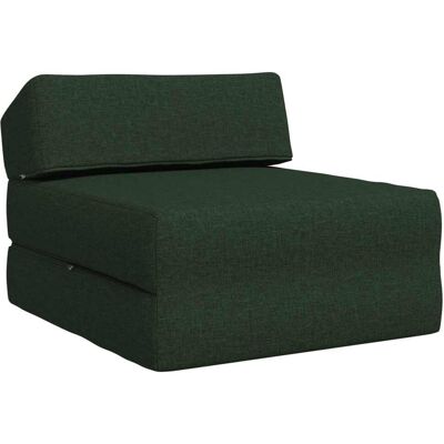 Canapé-lit Pliable Vert Foncé 60 X 70 X 41 Cm Tissu Vidaxl - Publicité Canapé-lit Pliable Vert Foncé 60 X 70 X 41 Cm Tissu Vidaxl - Publicité